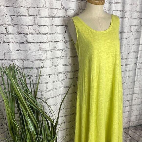 Eileen Fisher Organic Hemp Cotton A-Line Pullover Shift Dress Small - Picture 3 of 13